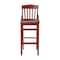 Flash Furniture Barstool, Mahogany Wood XU-DG-W0006BAR-MAH-GG - alternate 5